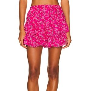 NWT ISABEL MARANT ETOILE Jocadia Short Skort Fuchsia Pink